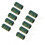Risegun Electronic Components Electrolytic Capacitor Radial Assorted Kit 450V 100uF 10pcs Green 4