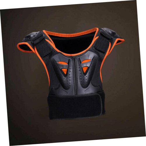 Kid Protective Suitable for Cycling Motor Other Activities Black Orange m 2