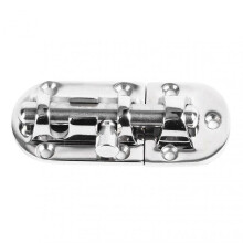Door Barrel Bolt Latch Set, 316 Stainless Steel Sliding Latch Lock for Window Small Cabinet Doors 90x38mm