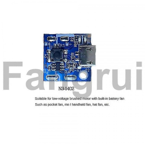 Handheld Small Fan Motherboard Pocket Fan Motherboard Pcba Charging Mini Fan Control Board 2