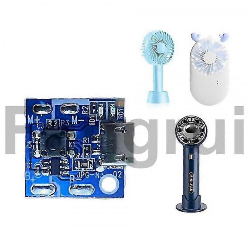 Handheld Small Fan Motherboard Pocket Fan Motherboard Pcba Charging Mini Fan Control Board 1
