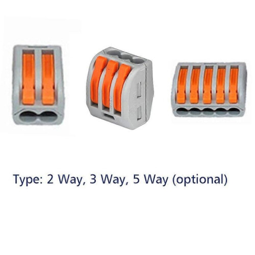 15pcs Flame Retardant Cable Connector Wire Universal Connectors Quick Terminals 1