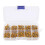 Risegun Ceramic Capacitor Assortment Kit Ceramic Capacitor Kit 500 pcs, Multilayer Assortment 0.1uF-10uF for Electronic Components 1