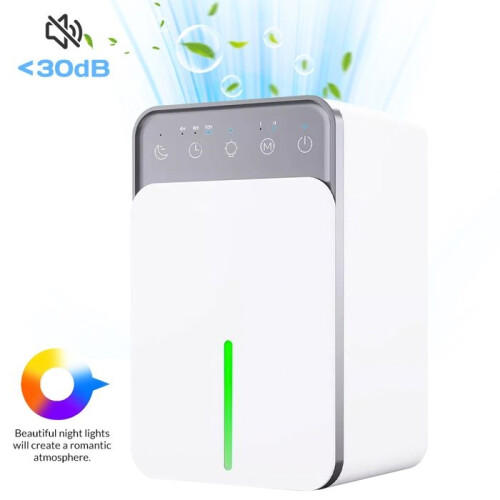 Αφυγραντήρας αέρα 1200ml, Συμπαγής, Φορητός, Αθόρυβος Ηλεκτρικός Αφυγραντήρας με