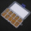 Risegun Ceramic Capacitor Assortment Kit Ceramic Capacitor Kit 500 pcs, Multilayer Assortment 0.1uF-10uF for Electronic Components 5