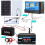 Σύστημα ηλιακών πάνελ 6000W 12V έως 220V με ρυθμιστή φόρτισης 30A και προσαρμοσμένο 3