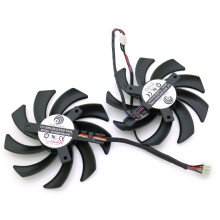 Replacement Video Card Cooling Fan for R9 280X 270X 290X Graphics Card Fan PLD09210S12HH 12V 0.4A 86mm 4 Pin