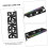 Graphic Card Cooler 3pin Connector Graphics Card Fan Cooling 3