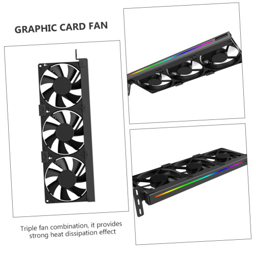 Graphic Card Cooler 3pin Connector Graphics Card Fan Cooling 2