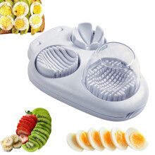 Stainless Steel Egg Slicer Kitchen Multi Chopper Tool Ref:noZ