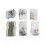 Risegun Transistor Electronic Components Set LED Diodes Transistor Electrolytic Capacitors Resistors Kit 1