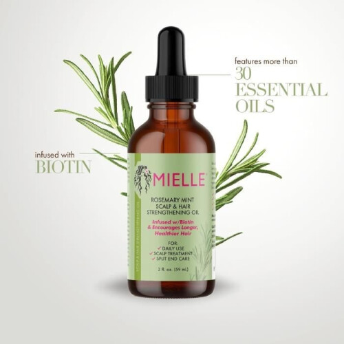 Mielle Organics Λάδι Ενδυνάμωσης για το Τριχωτό της Κεφαλής και τα Μαλλιά 1