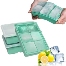 Promotional sales 3pcs XXL Ice Cubes Molds, 18 Cavity