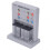 Ouitble Micro Solution Conductivity Tester LED Electrolyte Solution Electrical Conductivity Detector for Chemistry Experiment 5