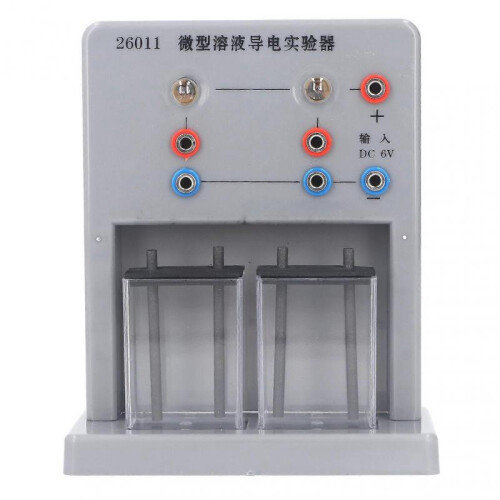 Ouitble Micro Solution Conductivity Tester LED Electrolyte Solution Electrical Conductivity Detector for Chemistry Experiment 2