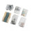 Risegun Resistor Electronic Components Set, LED Diodes, Transistors, Electrolytic Capacitors, Resistors Kit for DIY Projects, 100 Pieces 4