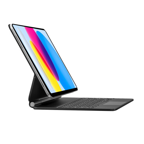 Magic Keyboard Case for iPad 11th(A16,)/10th Generation  10.9',Magnetic Floating Stand
