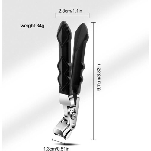 Outfany Master Cutter Pro, Sherum Nail Master Pro, νυχοκόπτης για σκληρά και χοντρά νύχια, εργονομικός 2
