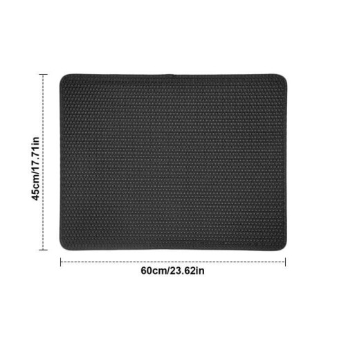 Χαλί άμμου για γάτες 60 x 45 cm για αδιάβροχο δοχείο άμμου για γάτες 2