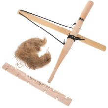Bow Drill Kit Fire Starters Outdoor for Family Bonding Enhances Creativity for Camping and Scout Activities for Beginners