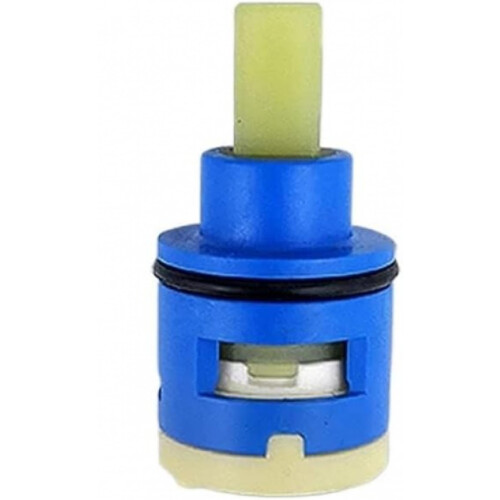Mix Tap Inner Cartridge Replacement, Spare Valves, 25mm Ceramic Disc Plastic Bath Basin Shower
