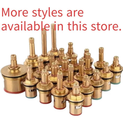 Mix Tap Inner Cartridge Replacement, Spare Valves, 25mm Ceramic Disc Plastic Bath Basin Shower 2