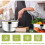 Promotional sales Stainless steel salad nesting bowl with lid 15