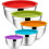 Promotional sales Stainless steel salad nesting bowl with lid 1