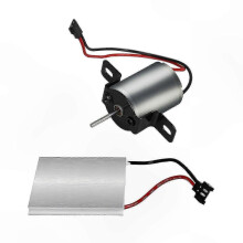 4-Blade Stove Fan Accessory for Heat-Powered Fireplace and Wood Burner with Motor Power Sheet