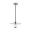 Modern Glass Pendant Light, Height Adjustable Small Chandeliers, Hanging Above Dining Table 1