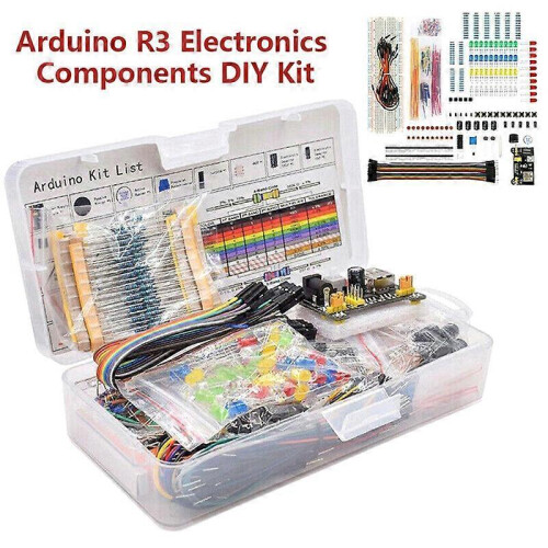 DIY Electronics Components Kit 830 Tie-point Breadboard for Ard