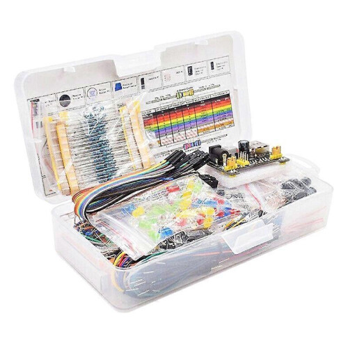 DIY Electronics Components Kit 830 Tie-point Breadboard for Ard 2