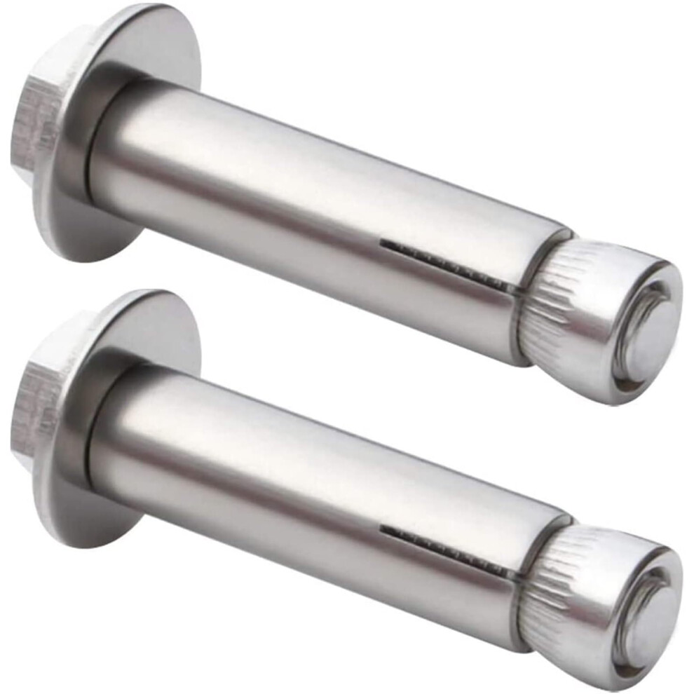 Expansion Bolts,Anchor Bolts,Screw Diy Hardware Expansion Bolt Sleeve 2Pcs, 304 Stainless Steel 395291741801
