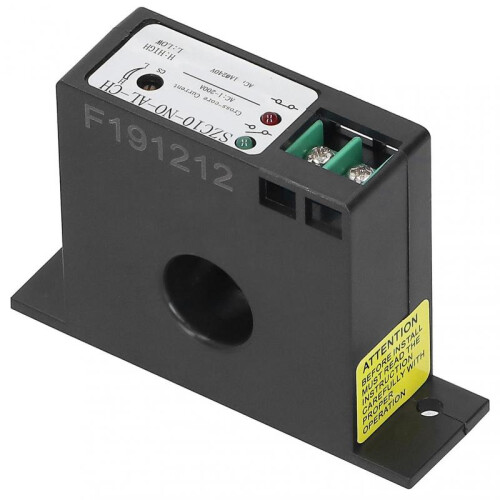 Rankomu Adjustable Current Sensing Switch Current Mutual Sensing Switch SZC10-NO-AL-CH, Self-Powered Industrial Control Equipment 1200A 1