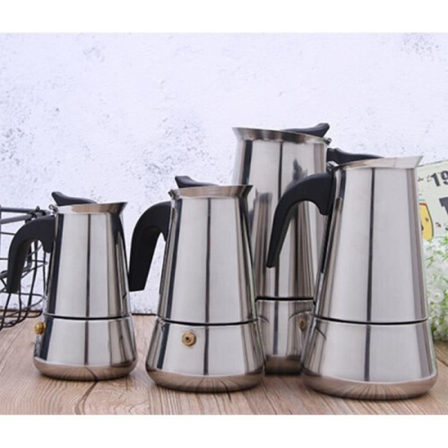 Ιταλική καφετιέρα, 12 φλιτζάνια, 600 ml, φίλτρο από ανοξείδωτο ατσάλι, εστία 2