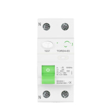 TORD4A63 Type A 2P 16A 40A 63A 6KA electromagnetic Residual Current Circuit Breaker 300ma Differential Circuit Breaker(20A)