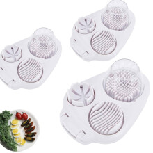3 pcs Multipurpose Egg Slicer for Hard Boiled Eggs