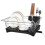 Set Removable Stainless Steel Dish Drainer Drying Rack Rust 4
