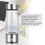 (Silver) Portable Water Ionizer - 60 Cl Zekai 5