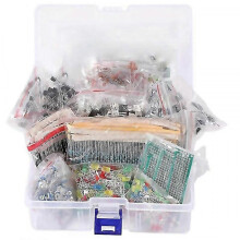 1818pcs Diy Electronics Components Kit Assortment Resistors Led Triode Capacitors Diodes Pcb Potenti