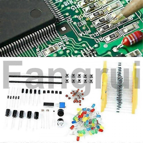 1818pcs Diy Electronics Components Kit Assortment Resistors Led Triode Capacitors Diodes Pcb Potenti 1