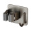 Bathroom Hook, Self Adhesive Wall Broom Hook 4 Pieces 8X6.7X4.5CM 7
