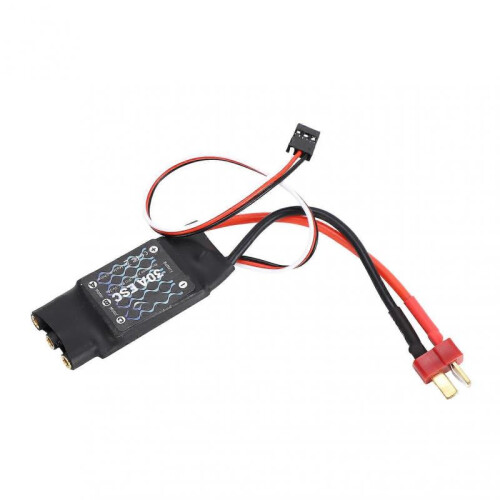 Brushless ESC 30A T Plug RC Brushless ESC for RC Fixed Wing Aircraft Small Quadrotor 1