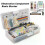 Electronic Component Basic Starter for Arduino Kit with 830 Mounting Points Breadboard Cable Resistor Capacitor LED Potentiometer 1