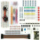 Electronic Component Basic Starter for Arduino Kit with 830 Mounting Points Breadboard Cable Resistor Capacitor LED Potentiometer 5
