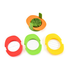 4-in-1 Stainless Steel Egg Slicer Set for Hard Boiled Eggs