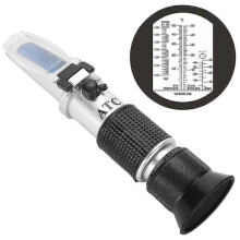 4-in-1 Antifreeze Coolant Tester for Car, Truck & RV - Digital Refractometer for Engine Coolant