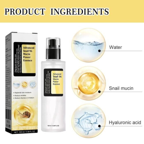 Ενυδατική Κρέμα - OTHERWISE - Mucin Power Essence - 96% Βλέννα Σαλιγκαριού - Αντιγήρανση - 50 ml 2