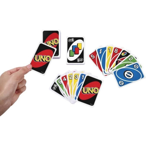 Mattel Games – Uno – Οικογενειακό παιχνίδι με κάρτες – Ηλικίες 7+ W2087 2