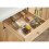 Promotional sales Expandable Plastic Condiment Rack Drawer Organizer 13